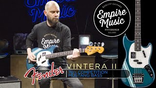 Video thumbnail for Fender Vintera II 70's Competition Mustang Bass - EMPIRE MUSIC by Empire Music