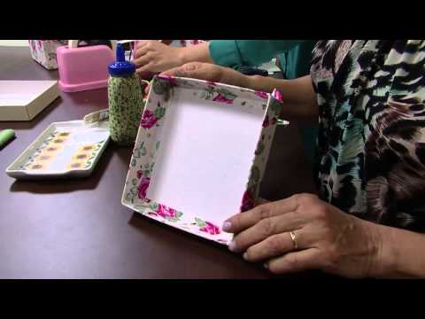 05/09/2013 Mulher.com  Ione Berne - Caixa de Cartonagem com tecido (Bloco 2/2)