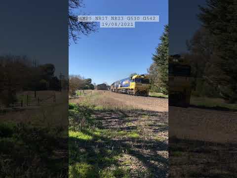 TRAINS AM22 4MP5 NR17 NR23 G530 G542 19/08/2021