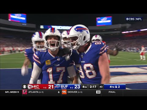 Buffalo Bills Highlights In Win Over Kansas City Chiefs! | 2024 NFL Regular Season Week 11