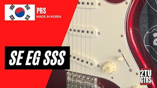 Video thumbnail for PRS SE EG 2004 Metallic Red by 2tu Guitars
