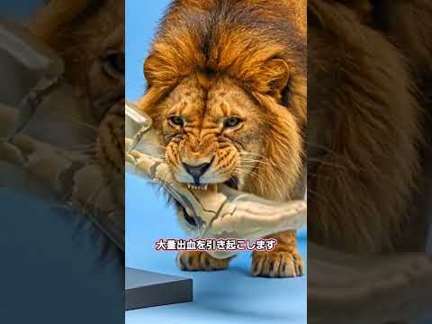 世界で最も危険な噛む力を持つ動物たち