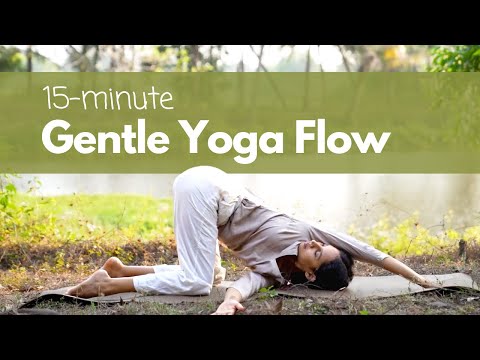 15-Minute Gentle Yoga Flow to Start the Day | सुबह के लिए 15 मिनट का योग @satvicyoga