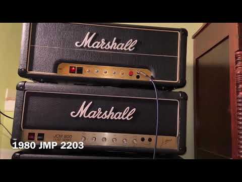 60 Second Battle: Marshall JMP 2203 vs Marshall JCM800 2204