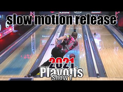2021 PBA Playoffs Show1 Game slow motion release - PBA Bowling