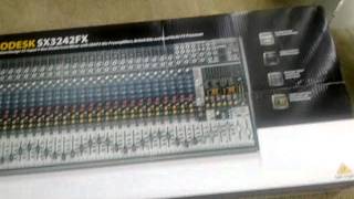 Video thumbnail for BEHRINGER EURODESK SX3242FX MIXER ( PART 2 ) by UNIVERSAL LIBERTY RECORDS