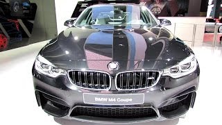 2015 BMW M4 Coupe - Exterior and Interior Walkaround - Debut at 2014 Detroit Auto Show
