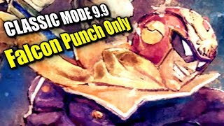 Smash Ultimate - Can you beat Classic Mode 9.9 while only using Falcon Punches?