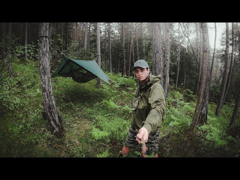 24H ÜBERNACHTUNG in meiner neuen Amazonas Traveller Camp - Hängematte