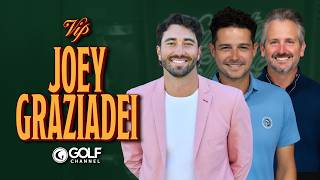 The Bachelor's Joey Graziadei on the golf and tennis cross-over, working at private clubs and more