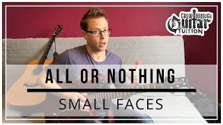 How to play All Or Nothing by Small Faces on guitar
