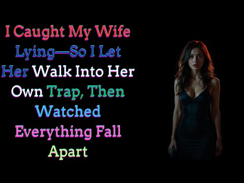 I Caught My Wife Lying—So I Let Her Walk Into Her Own Trap, Then Watched Everything Fall Apart"