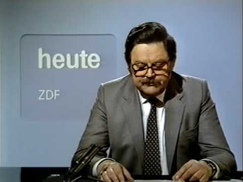 ZDF Heute zum Sendeschluss vom 25.01.1981 + Programmvorschau