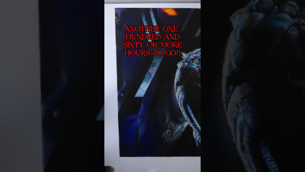 SMAUG DRAGON DRAWING so far . . . #dragonart #dragonfan #dragons #art #shorts