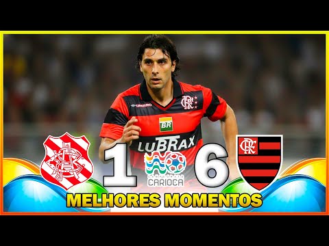 BANGU 1 x 6 FLAMENGO ● HIGHLIGHTS ● RIO DE JANEIRO STATE CHAMPIONSHIP 2000 ● 10TH ROUND