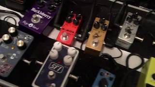 Video thumbnail for Mosky Pedals Quick Demo: Silver Horse, Gold Horse, BBox Pre, MM Silver by Iodine74