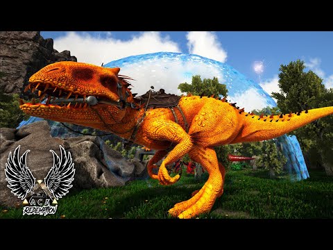 FIZEMOS O ALPHA INDOMINUS REX!!! ep.26 - ARK ACA REDEMPTION VOLCANO