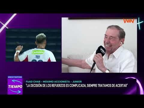 "Nacional is number one in Colombia," Fuad Char, Junior's majority shareholder, told MedioTiempoWIN.