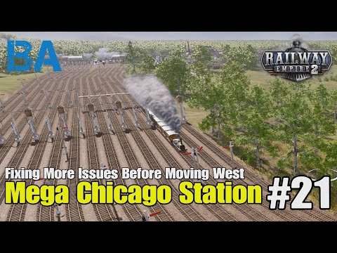 (#21) Mega Chicago Station - United States - Railway Empire 2