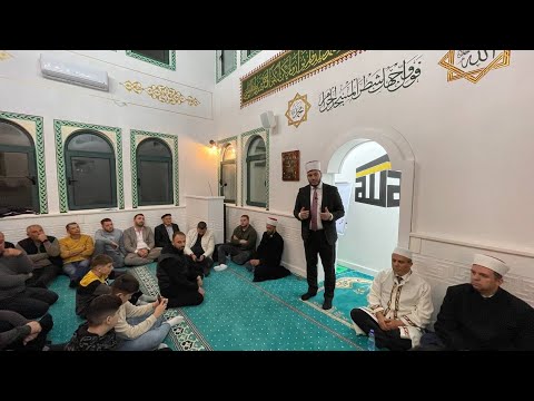 Dr. Behar Mjekiqi ligjerate ne Xhamine e Krythes - Ulqin me rastin e fillimit te muajit te Ramazanit