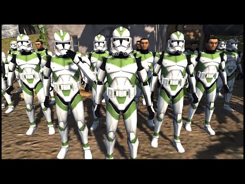 Can CLONES Survive WITHOUT BLASTERS?! - Men of War: Star Wars Mod Battle Simulator