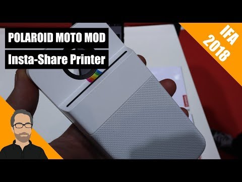 POLAROID Insta-Share Printer MOTO MOD [IFA 2018]