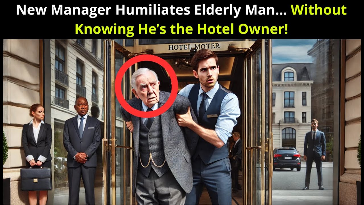 New Manager Humiliates Elderly Man… Without Knowing He’s the Hotel Owner!