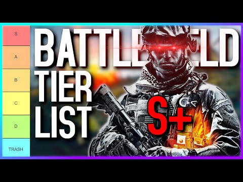 The ONLY Battlefield Game Tier List Worth Seeing
