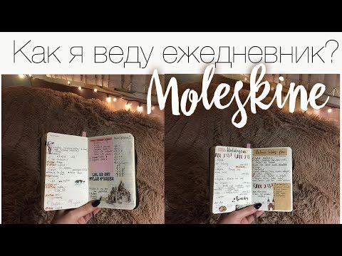 ПЛАНЕР 2018/MOLESKINE/Как я веду ежедневник?