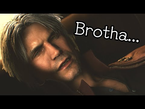 vergil bothering dante