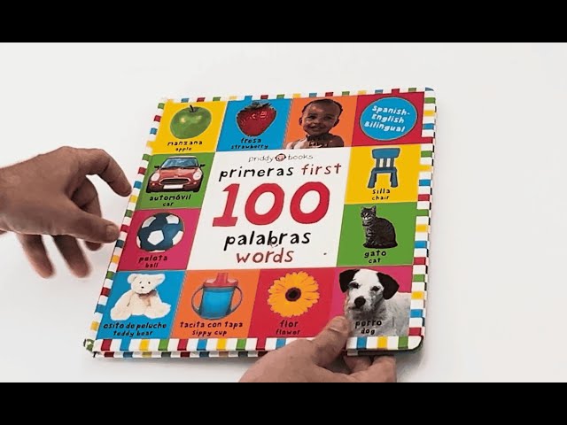 Vídeo relacionado con My First 100 Words in Spanish and English (My First 100 Words Pull-Tab Book)