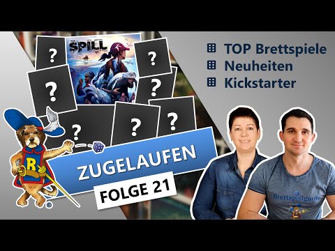 Neue Brettspiele zugelaufen /Neuheiten, Kickstarter im Brettspiel Regal- Folge 21 Brettspielgarde