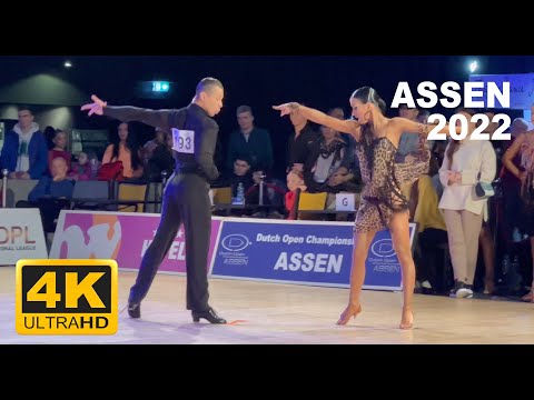 Sergey Chernenko & Angelika Warzynska | Cha Cha | Open World Amateur Lat Championship, ASSEN 2022