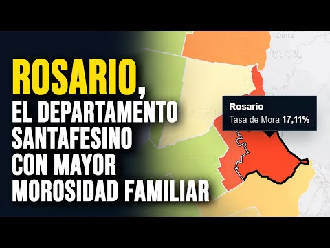 Rosario, el departamento santafesino con mayor morosidad familiar