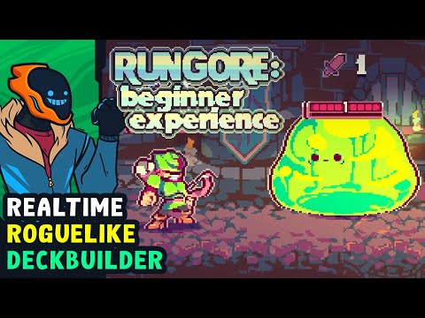 Realtime Roguelike Deckbuilder - Rungore: Beginner Experience