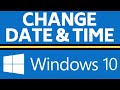 Download How To Change Date And Time In Windows 10 Mp3 Song