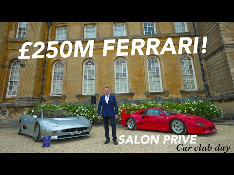 SALON PRIVE 2021- Club Trophy Day (ft. £250M FERRARI RACECAR)