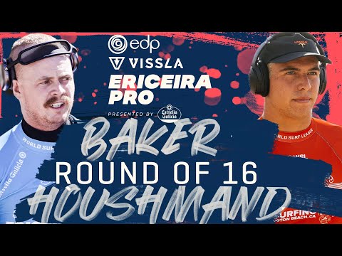 Jackson Baker vs Cole Houshmand | EDP Vissla Ericeira Pro - Round of 16 Heat Replay