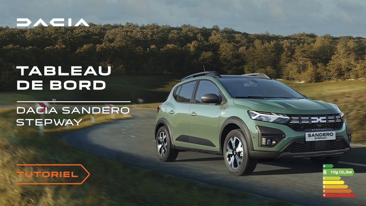 Sandero & Sandero Stepway - Le tableau de bord