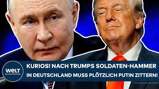 Video: UKRAINE-KRIEG: Kurios! Nach Trumps Soldaten-Hammer in Deutschland muss plötzlich auch Putin zittern!