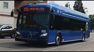 PACE Bus 2020 New Flyer XD40 20477 On Route 331