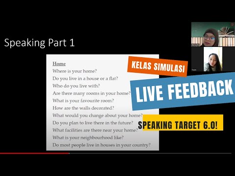 IELTS SPEAKING SIMULATION WITH MS ENI (Master of TESOL from Monash University)