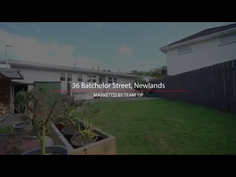 36 Batchelor Street, Newlands, Wellington, 3房, 1浴, 独立别墅