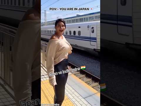 Train High speed competition || [INDIA vs JAPAN ] #train #youtubeshorts #shorts #railway #tranding