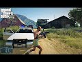 GTA 5 Trevor S FIVE STAR COP BATTLE AT THE O NEIL RANCH GTA V Funny Moments