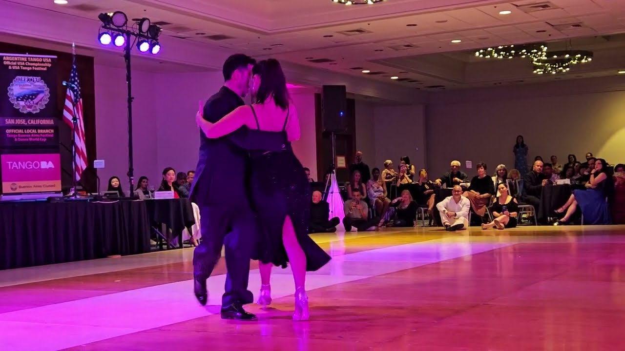 Los Totis - Virginia Gomez & Christian Márquez at ATUSA farewell milonga