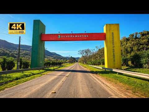 Santa Maria → Silveira Martins | Rio Grande do Sul, Brazil | 4K Driving
