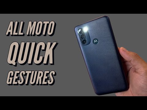 How to use Moto Quick Gestures? Ft Moto G31