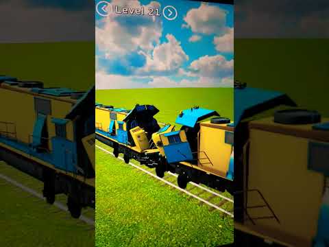 Hinton train collision crash scene.