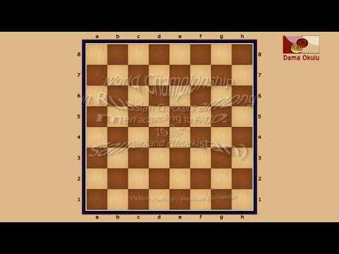 Tashtemirov A. (UZB) - Khantson A. (EST). World_Russian Checkers_Men-1996.